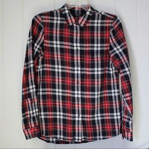 {Madewell} Plaid Button-up Shirt